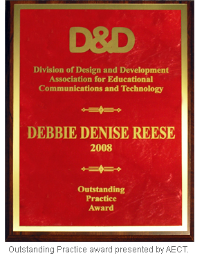 Image of Outstanding Practice award plaque.