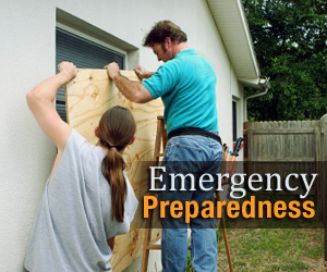 An image that reads Emergency Preparedness